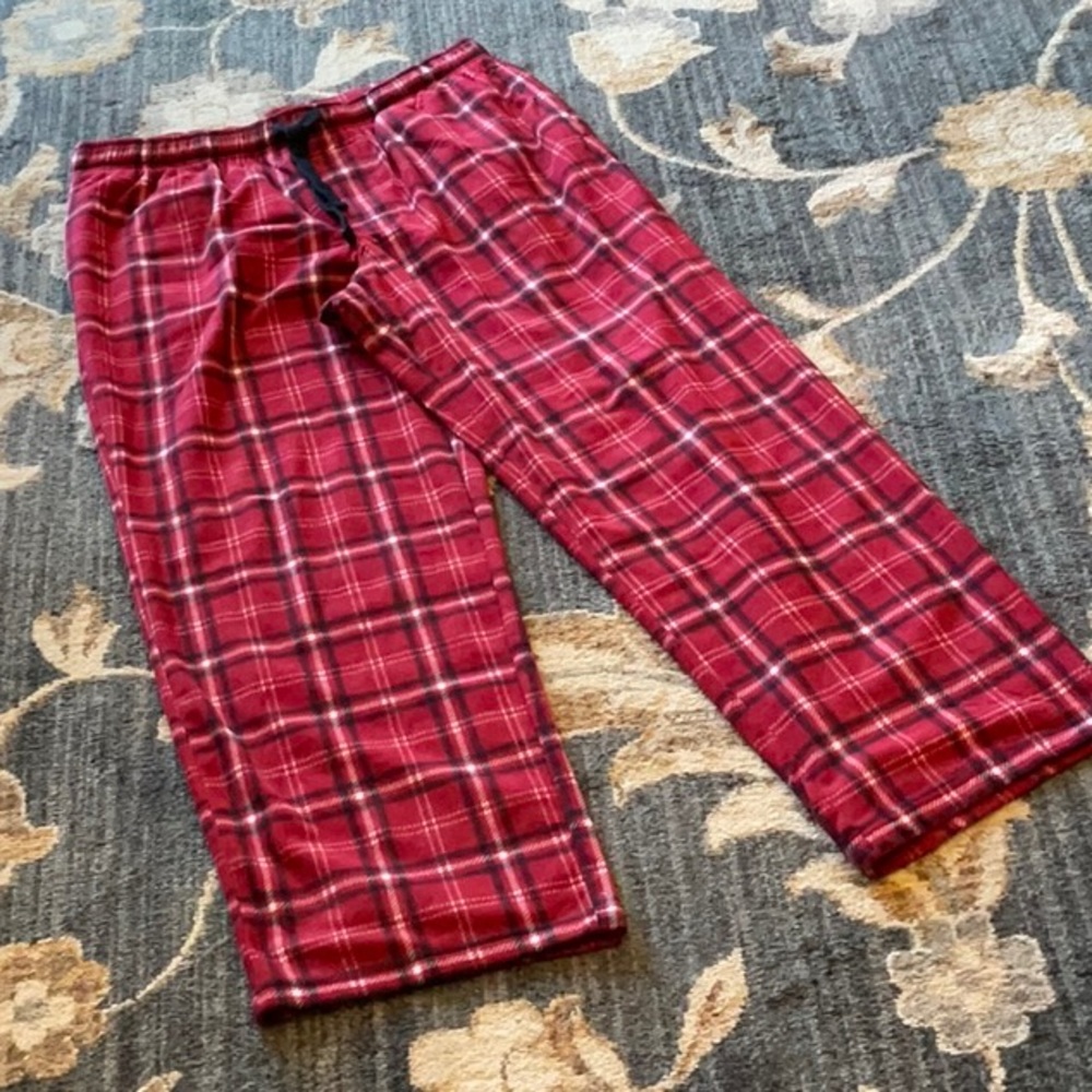Mens Croft & Barrow Brushed Fleece Lounging Pants.